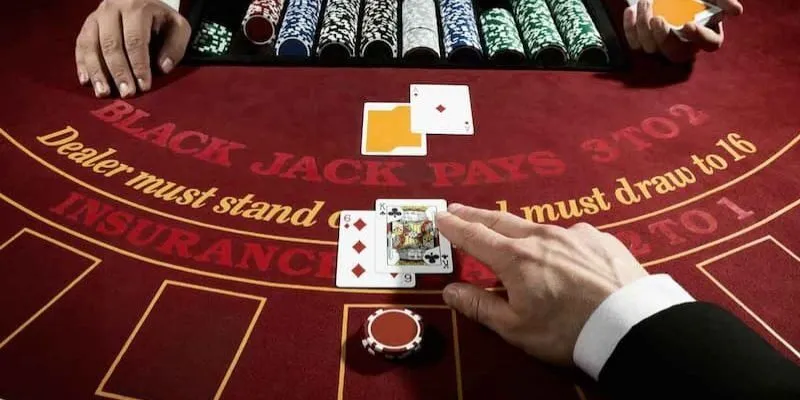 Thao tác chơi blackjack Go88 đơn giản